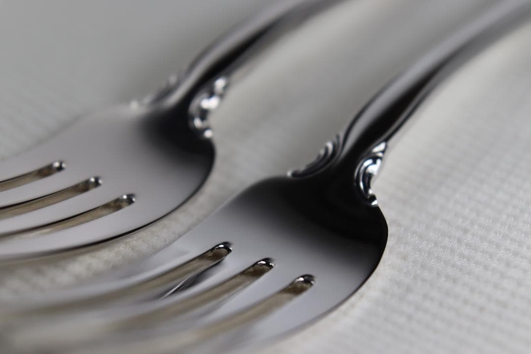 アメリカ■TOWLE社■スターリング製ディナーフォーク2本セット■とてもきれい¨