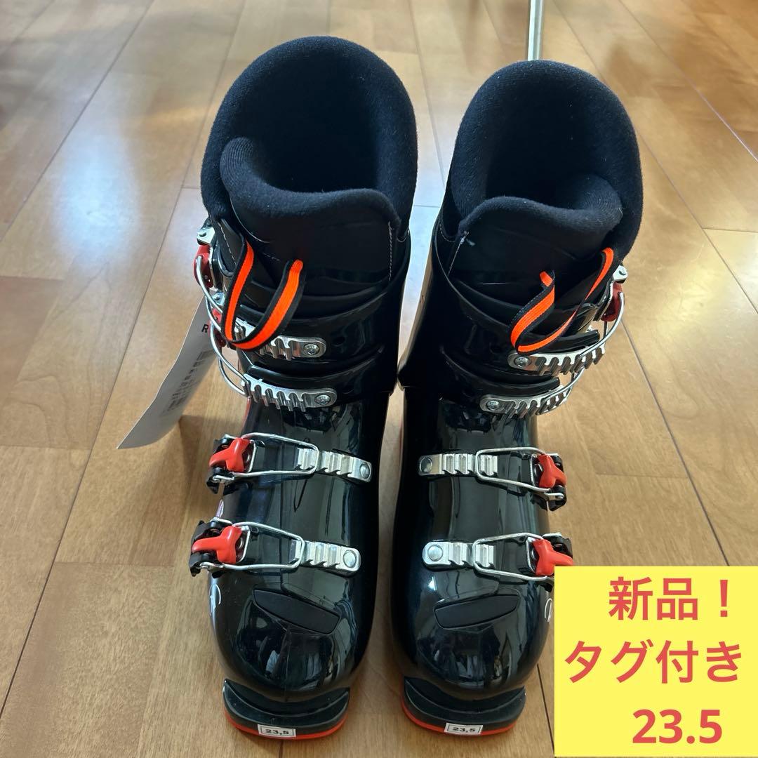 ROSSIGNOL 子ども用スキーブーツ 275mm 黒/オレンジ 23.5