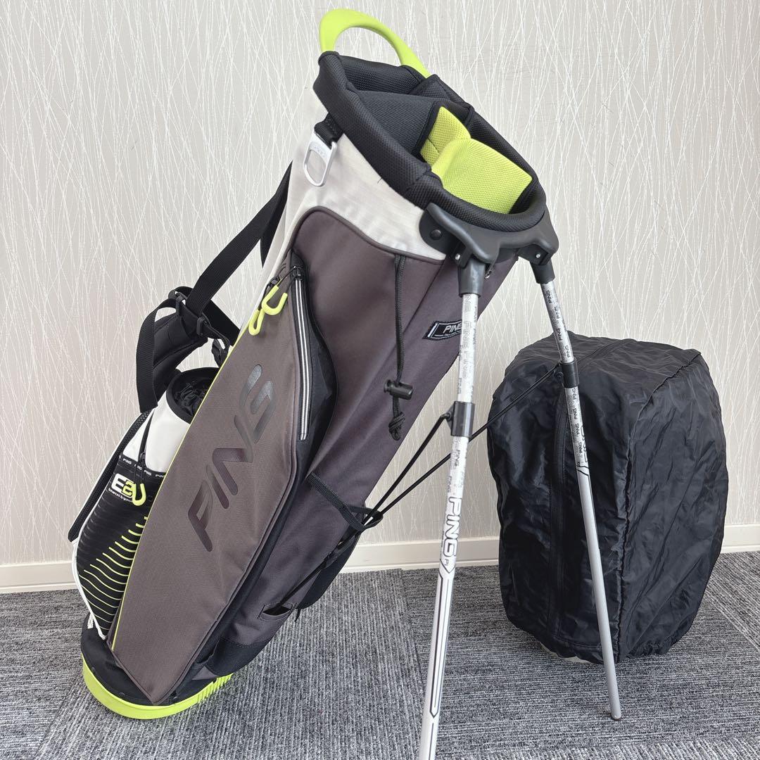 送料無料❗️PING アスリート スタンド式 ゴルフキャディバッグ