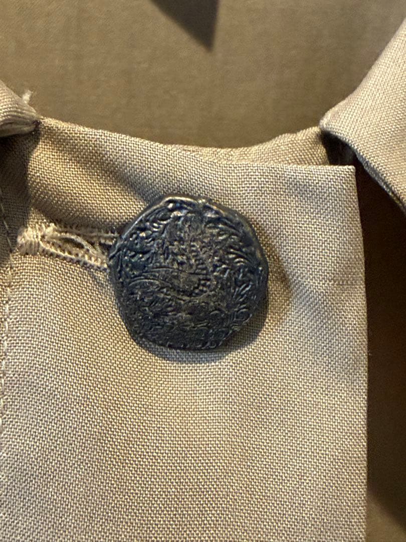 agnes b. アニエスベー　フランス製　シルク100％　長袖シャツ　ブラウス