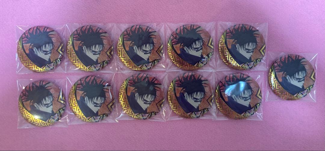 呪術廻戦 螺鈿風 箔押し缶バッジ Vol.2 脹相 11個セット