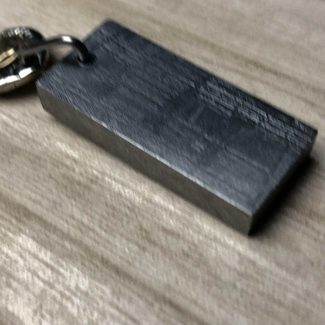 ムオニオナルスタ隕石　メッキ処理済み　ペンダントトップ　 鉄隕石　重さ約31ｇ