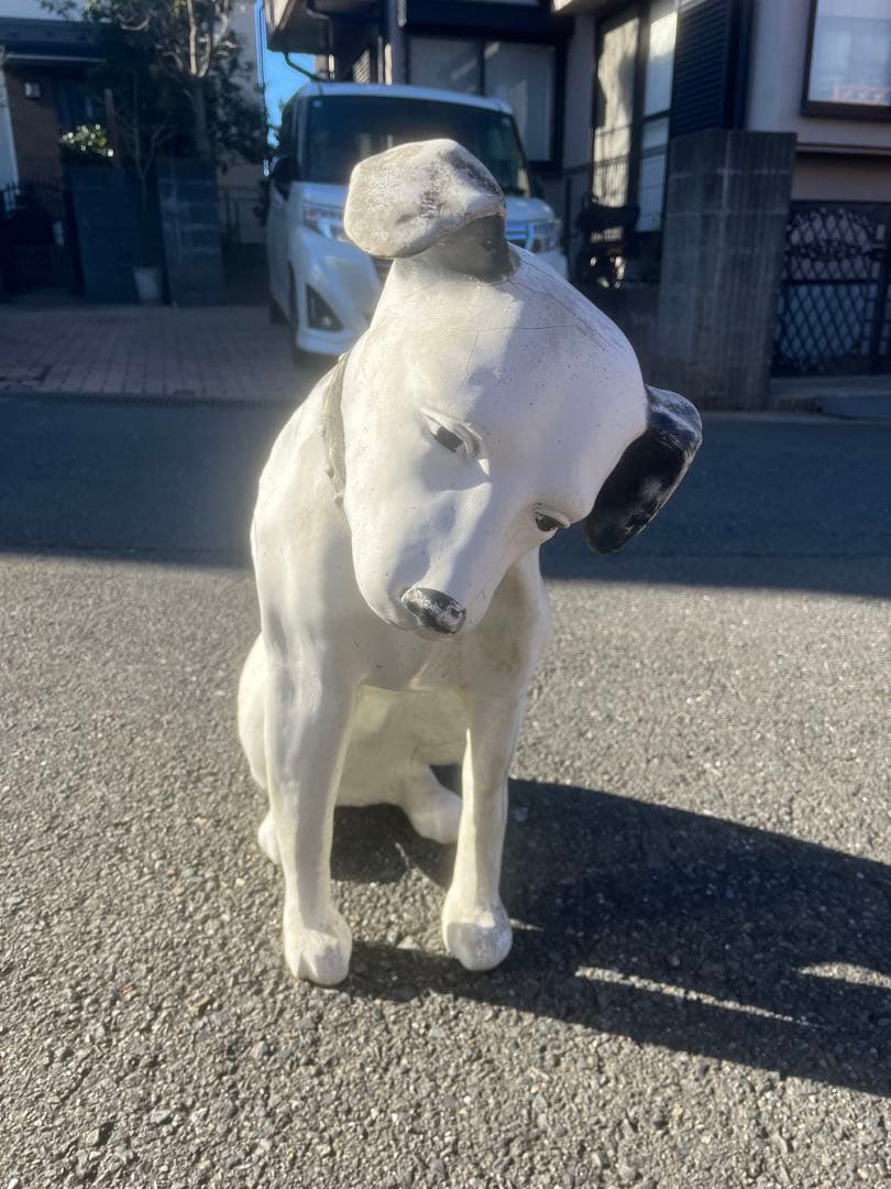 希少！Victor 犬　ニッパー君 当時物店頭用 約70cm