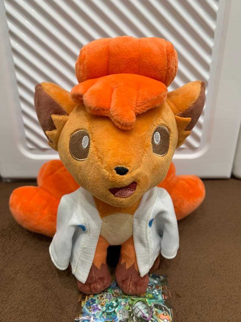 百ポケ夜行 ロコン ぬいぐるみ ポケモンセンター 限定 タグ付き