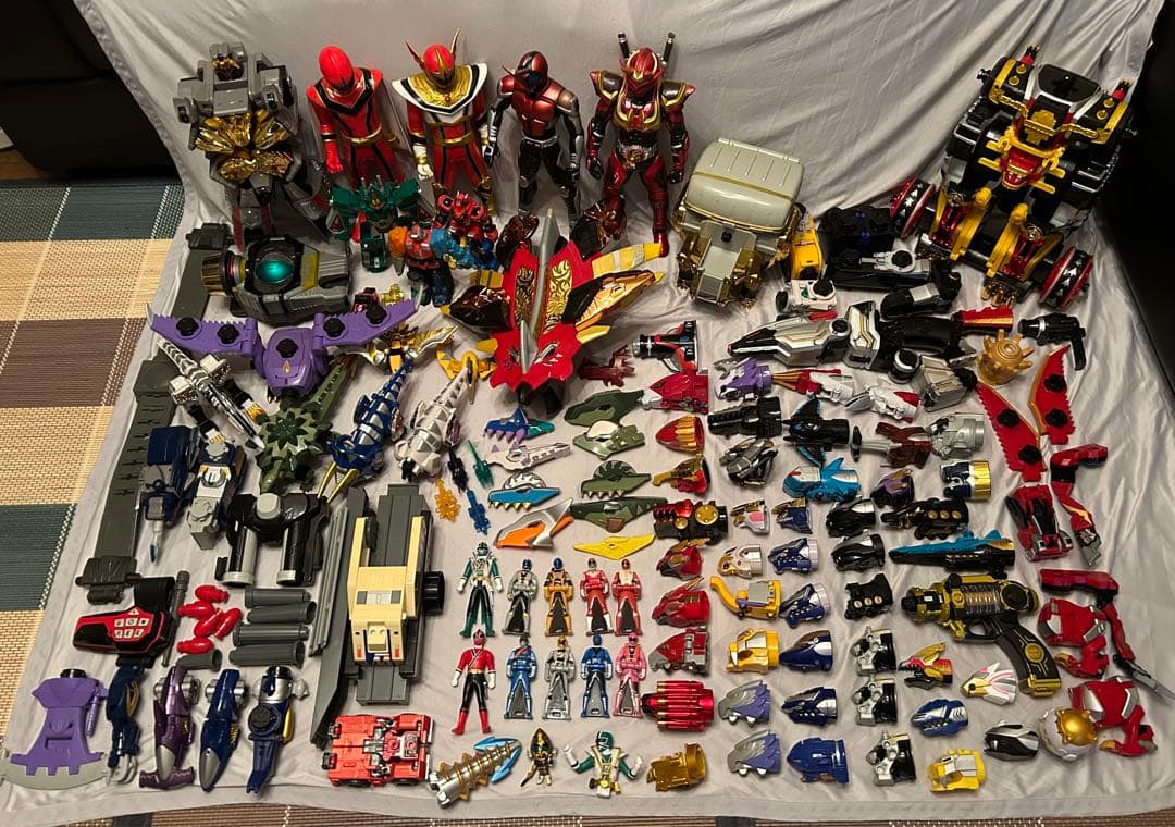 侍戦隊シンケンジャー他　戦隊モノ　仮面ライダー等ジャンク　画像1と7と15と20