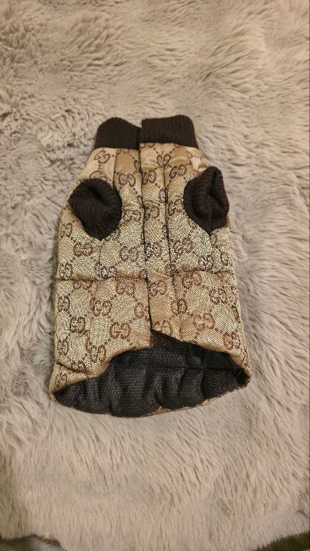Gucci GGパターン 小型犬用　ダウン中綿