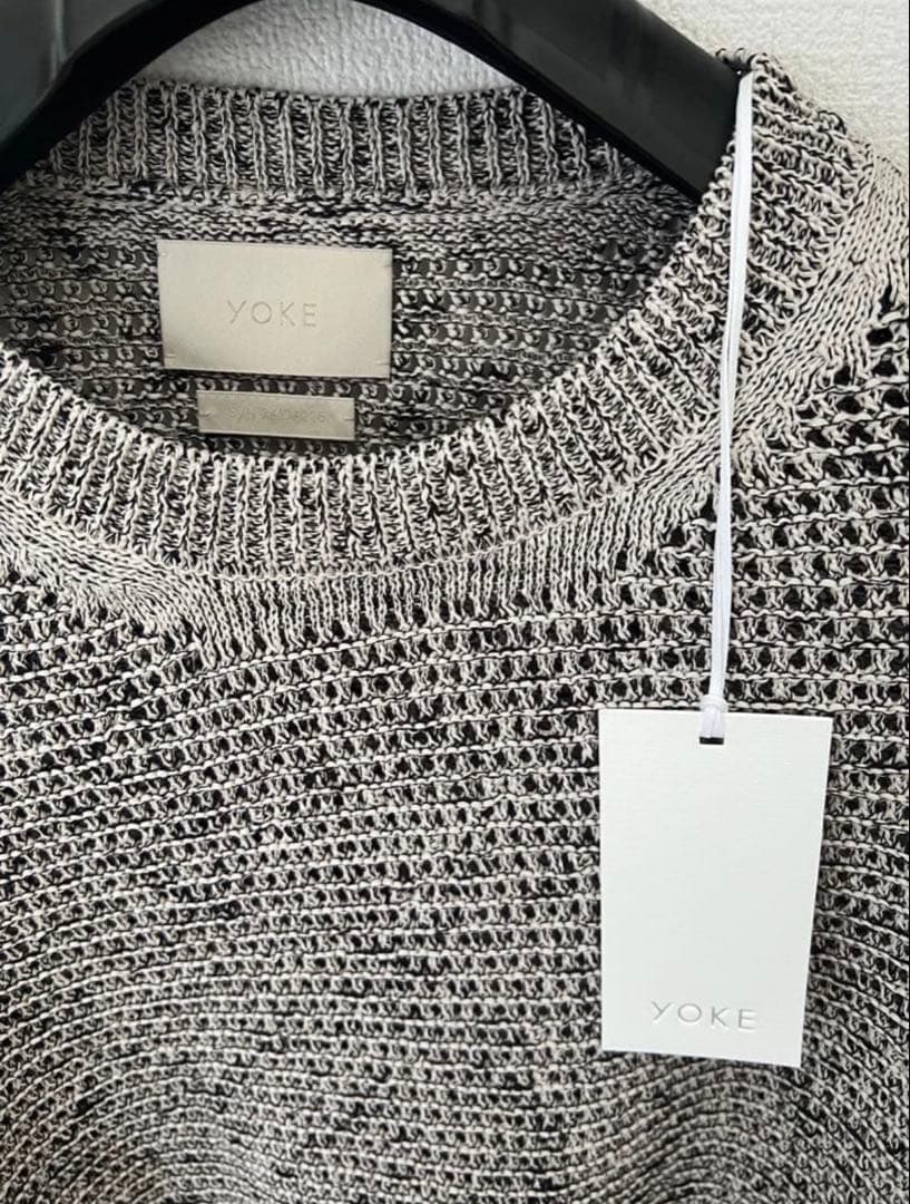 YOKE/ 24ss メッシュニット サイズ3