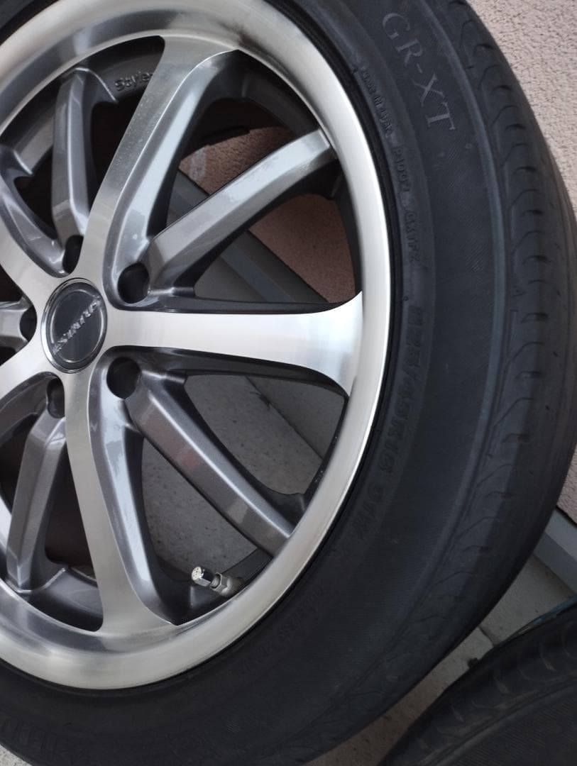 引取り限定 BRIDGESTONE 18インチ タイヤ＋ホイールセット