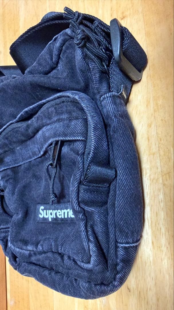 Supreme ショルダーバッグ ブラック コーデュラ