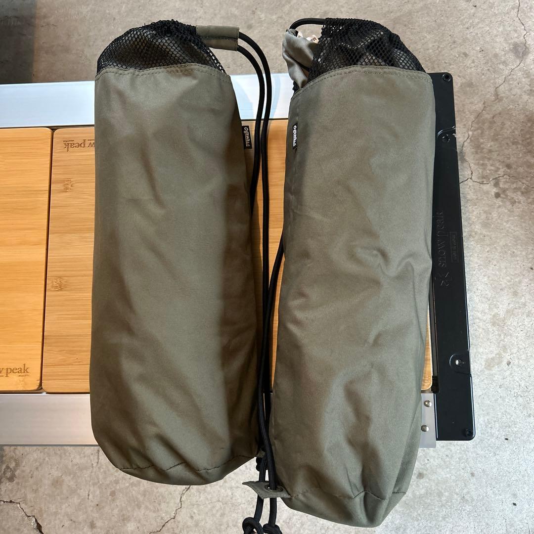 Ogawa アウトドアチェア カーキ　美品　2脚セット