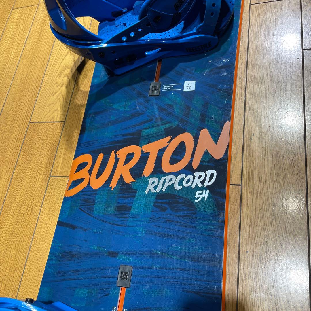 【値下げ】burtonバートンRIPCORD154cm 2点セット　初中級者向け