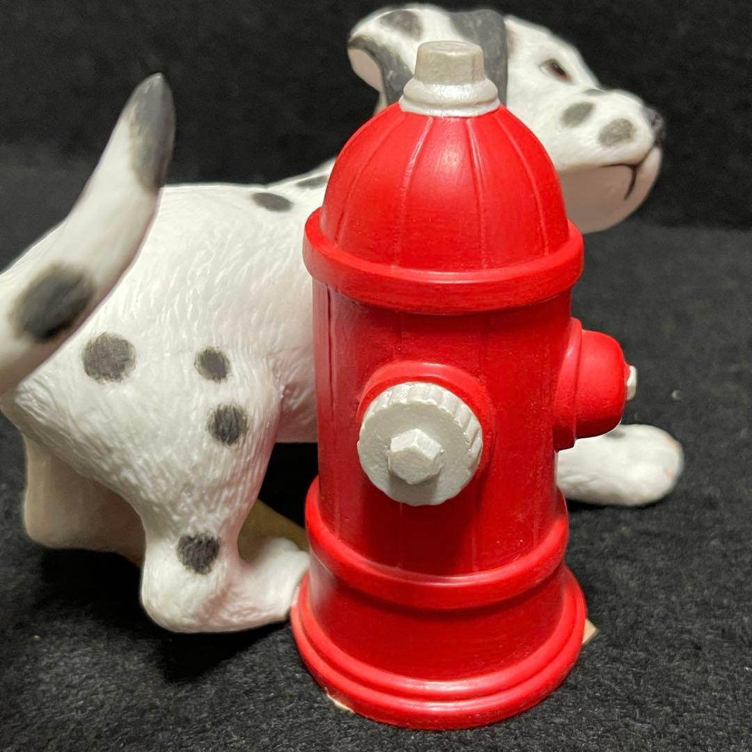 1993年ダルメシアンの子犬　陶器製　置物2個セット