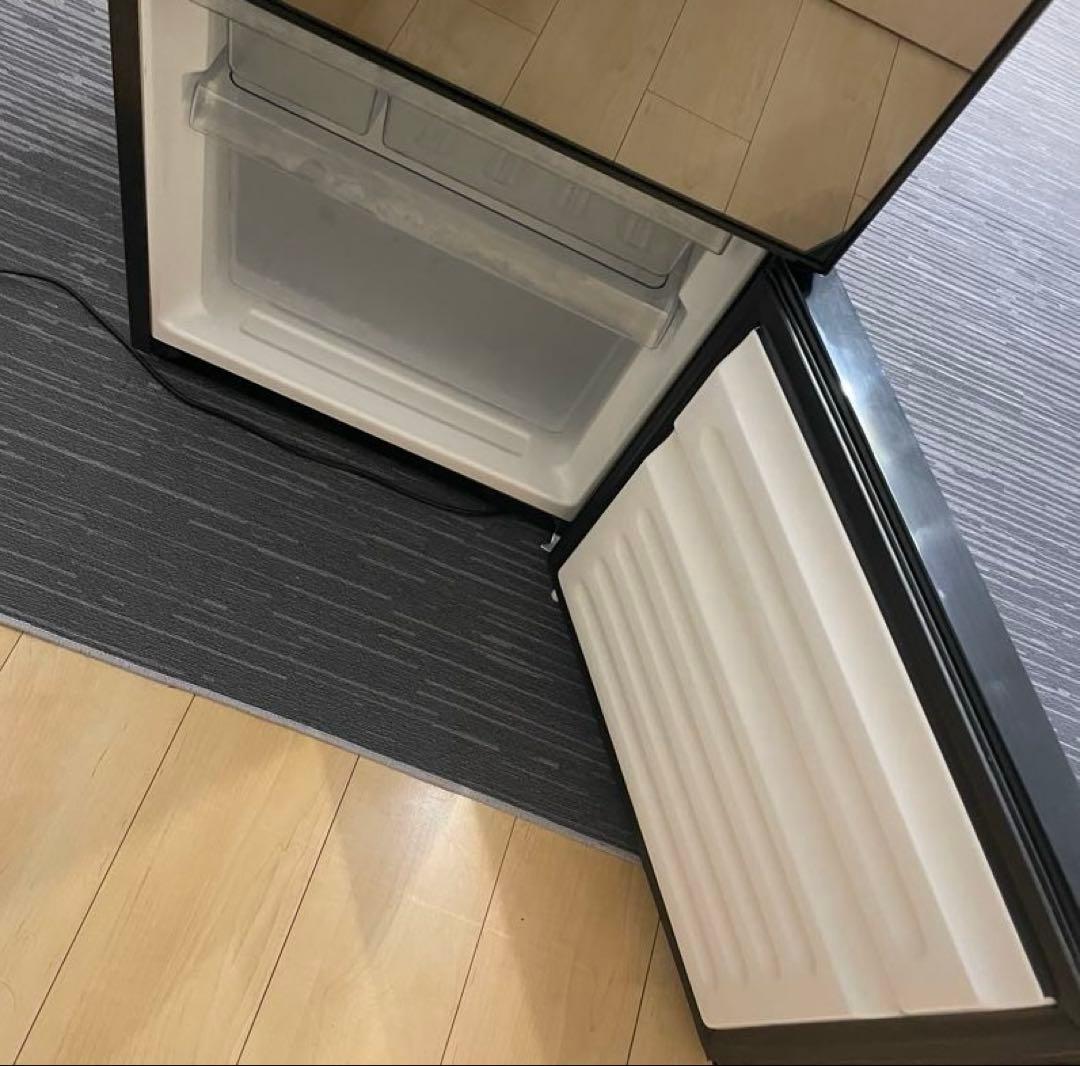 ツインバード TWINBIRD 冷蔵庫 ミラーデザイン　HR-EJ11