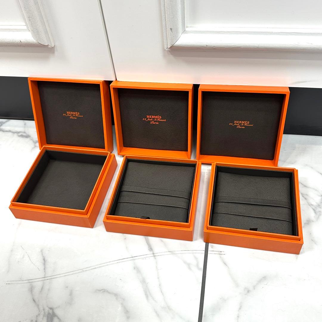HERMES エルメス　オレンジ　空箱　18個セット　正規品