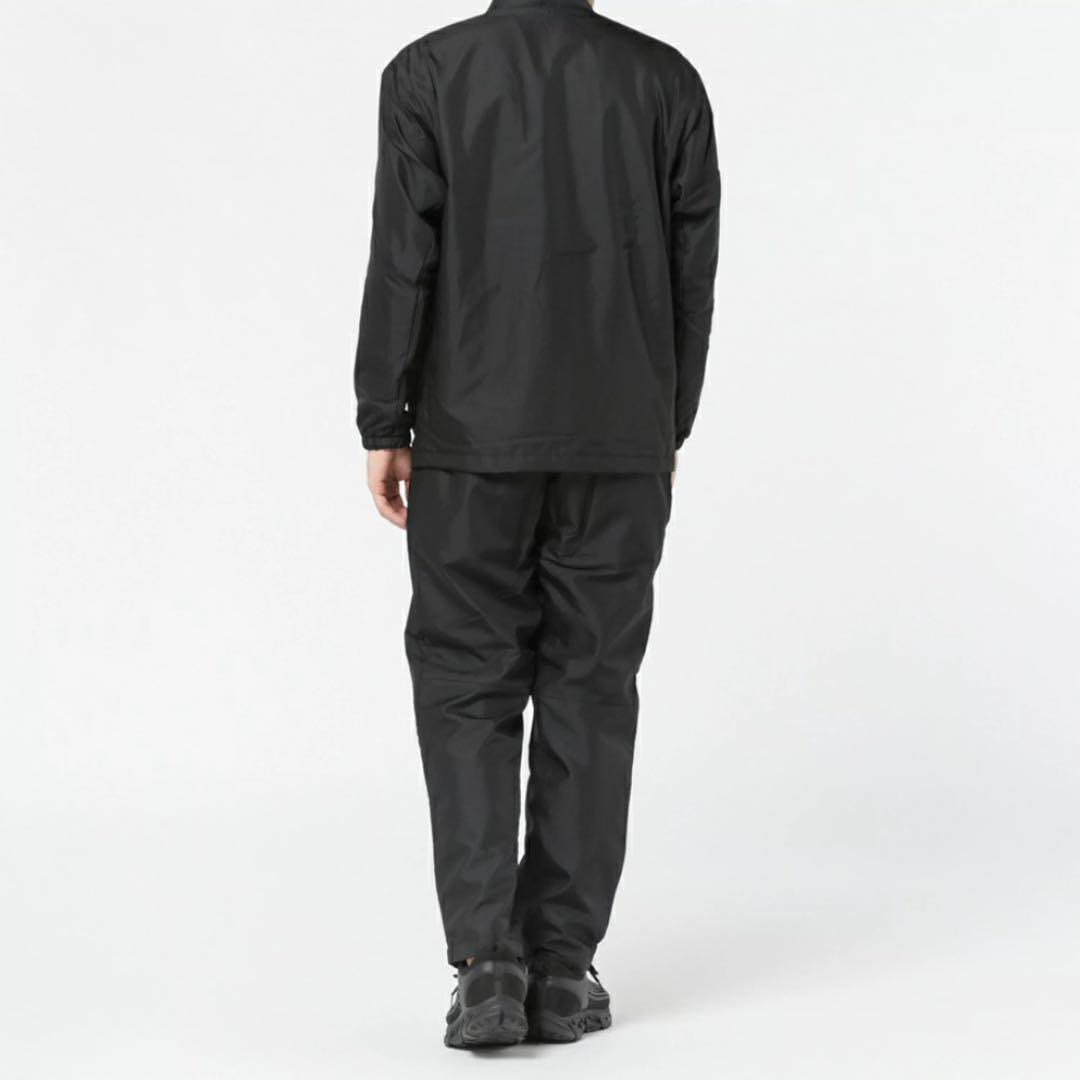 新品　デサント ウインドブレーカー 上下セット　セットアップ　ブラック　M