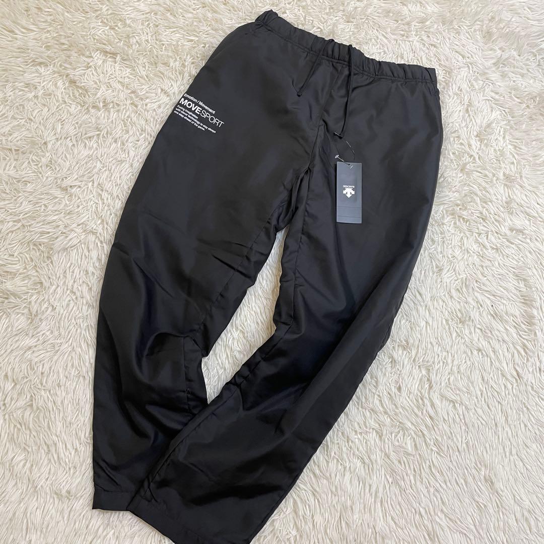 新品　デサント ウインドブレーカー 上下セット　セットアップ　ブラック　M