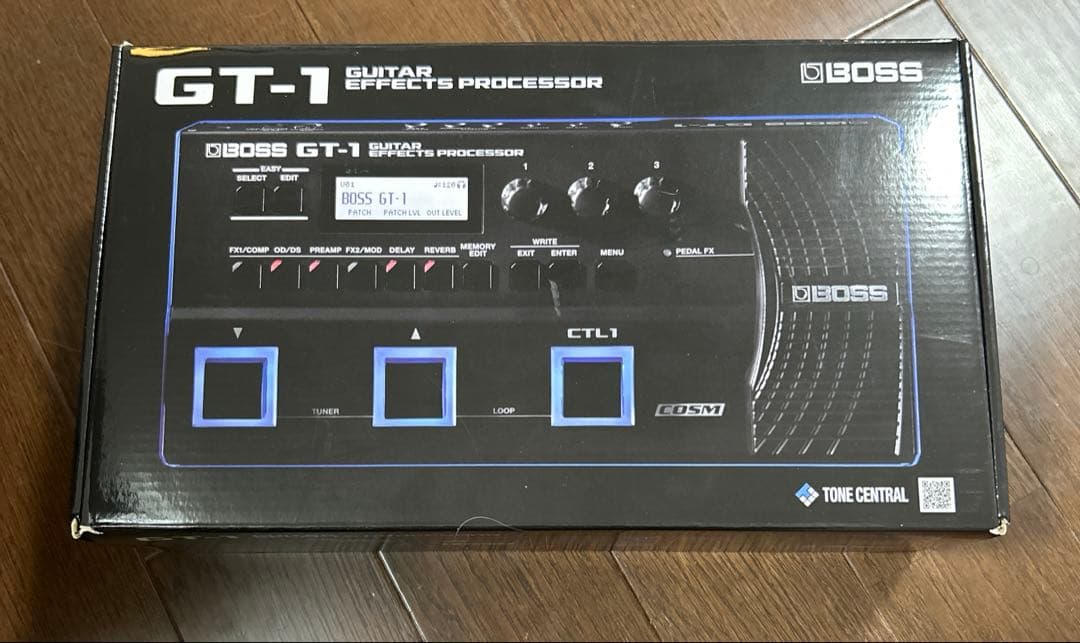 BOSS GT-1 ギター マルチエフェクター 純正アダプター付き