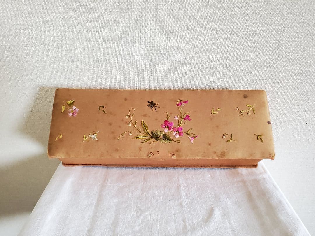 フランス　アンティーク　カルトナージュ