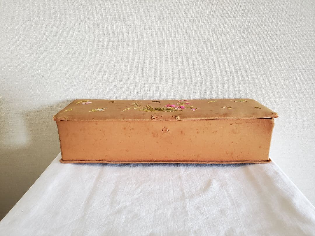 フランス　アンティーク　カルトナージュ