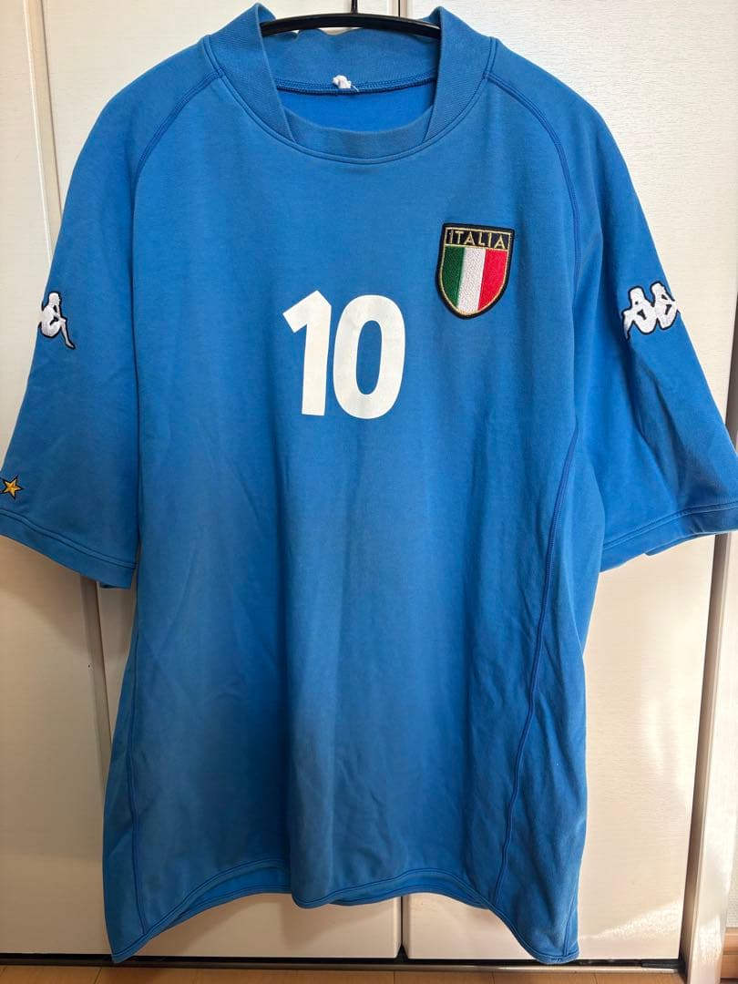 【正規品】Kappa イタリア代表 TOTTI 10番シャツ　2002