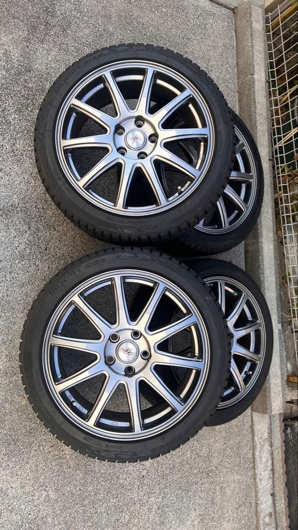 ロクサーニスポーツ SP10 ホイール 18インチ 114.3 スタッドレス