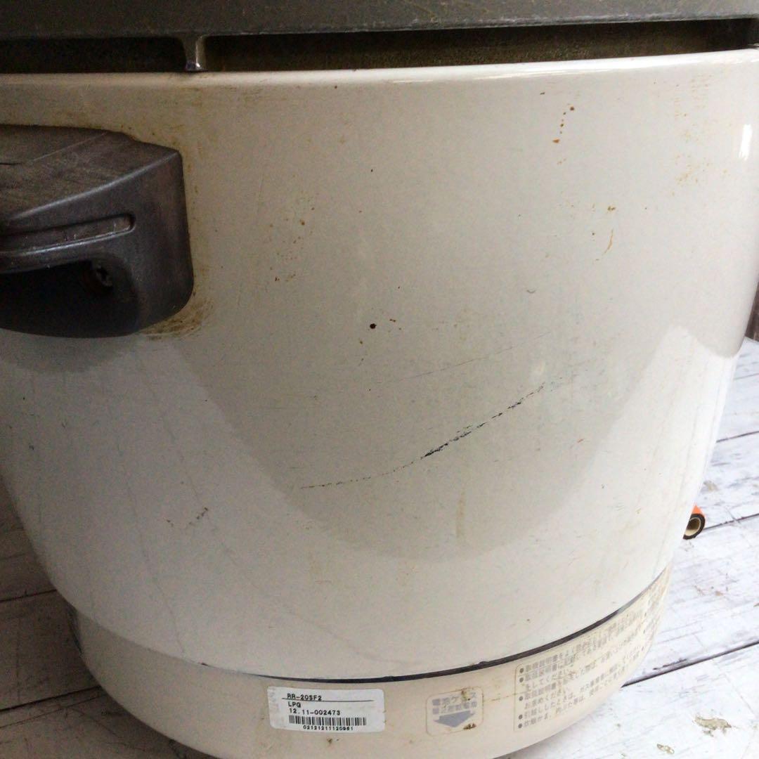 リンナイ ガス炊飯器 RR-20SF2 業務用 2升炊き LPガス用