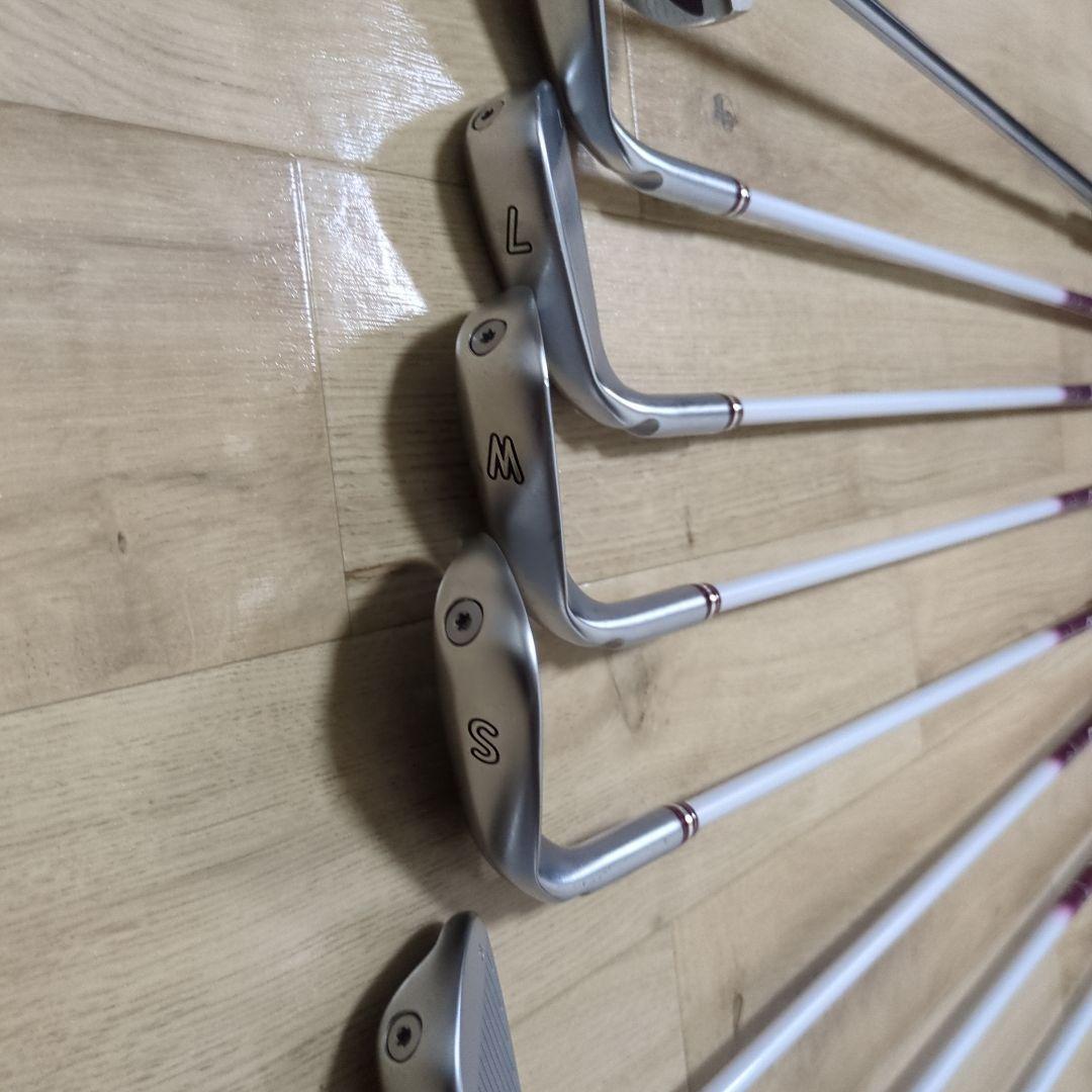 本格 レディース PING GLe2 ゴルフクラブ 9本セット キャディバッグ付