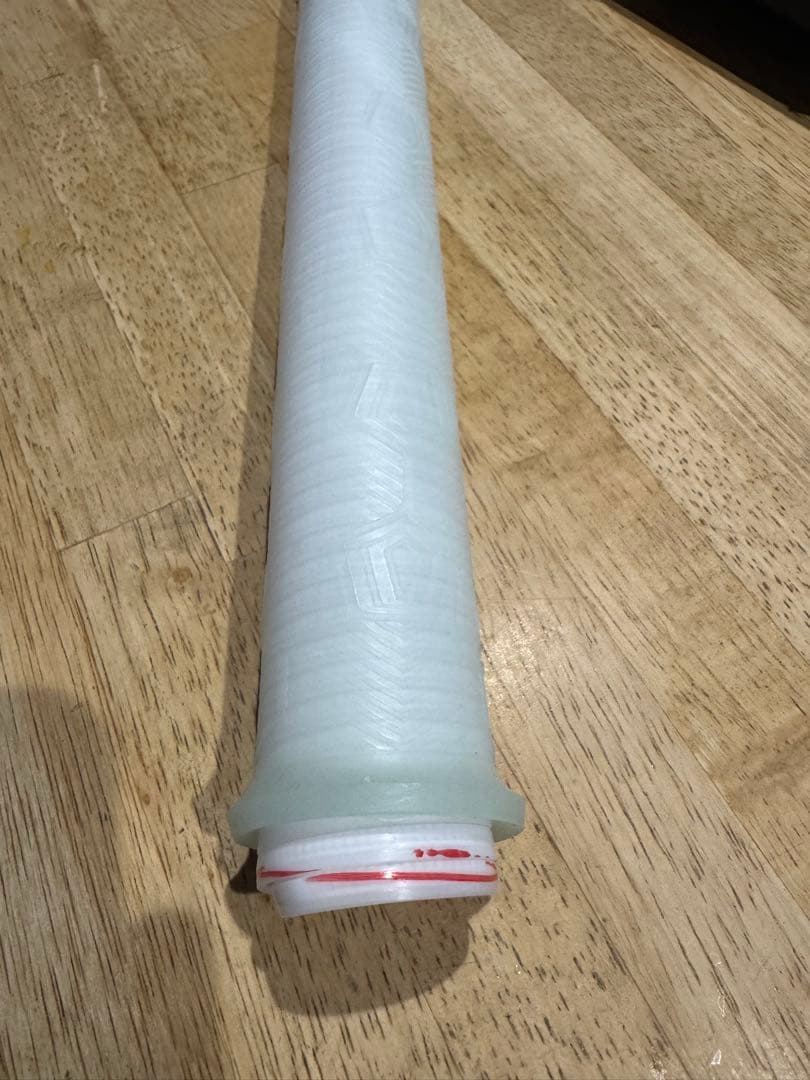 長さストラップ選択　KanazawaPOLES 30cmグリップ　ホワイト　夜光