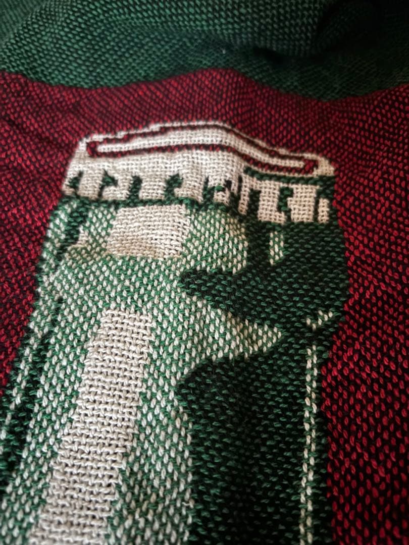 コカコーラ　ラグ　コットン100% 非売品　made in USA