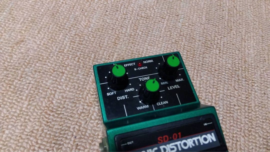 Maxon Sonic Distortion SD-01 日本製 エフェクター