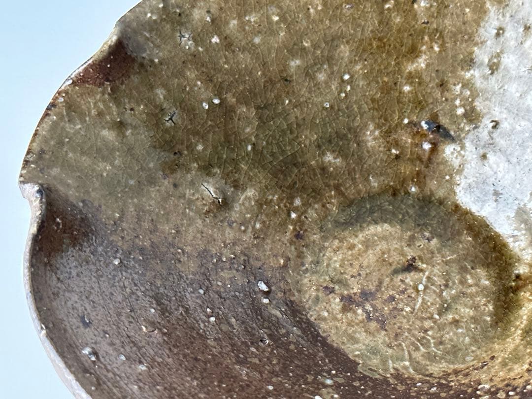 金重まこと 備前 平片口 皿 ④