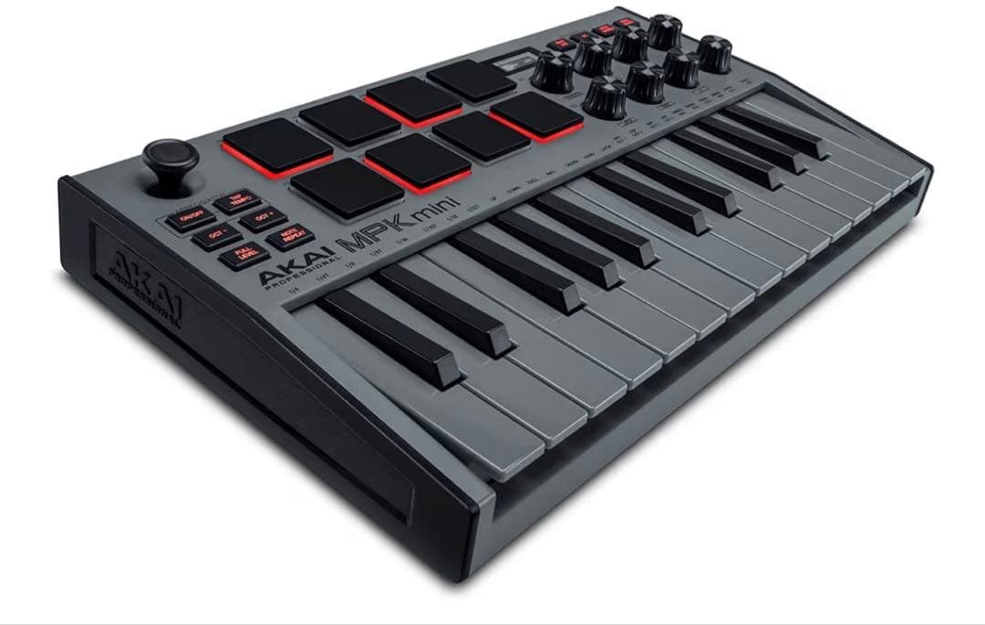 AKAI MPK mini MK3 MIDIキーボード限定色グレー
