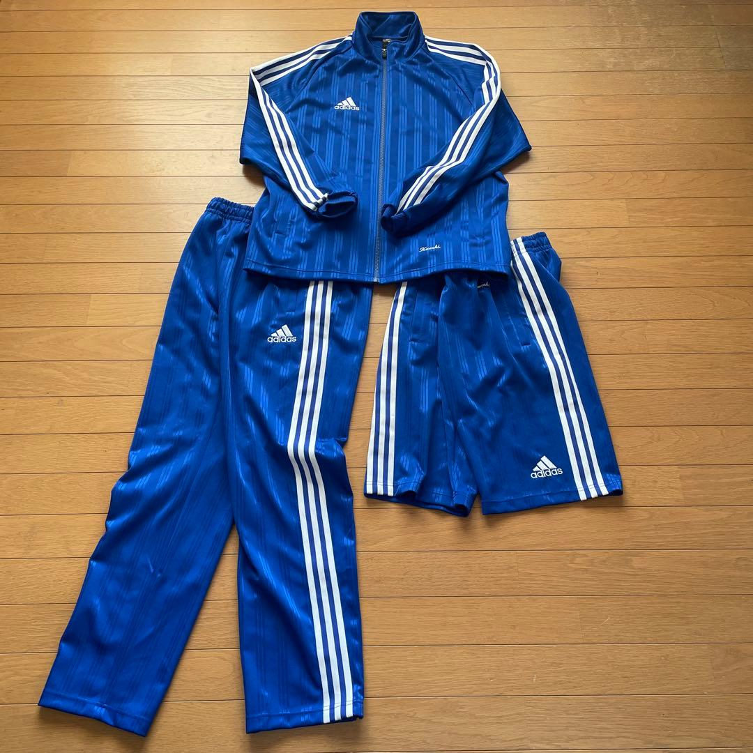 adidas 部活動ジャージ上下＋ショートパンツ　3点セット
