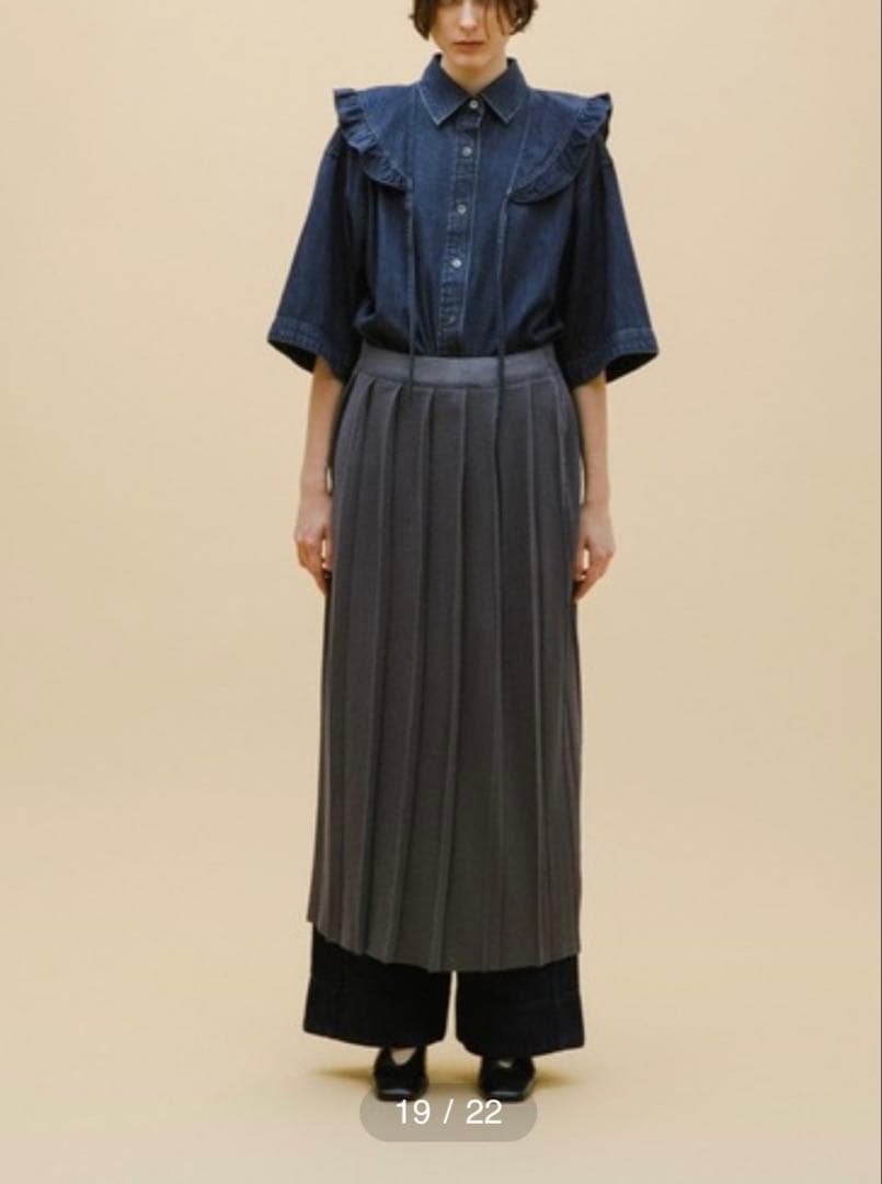 LAATO denim blouse ラート デニム シャツ アーバンリサーチ
