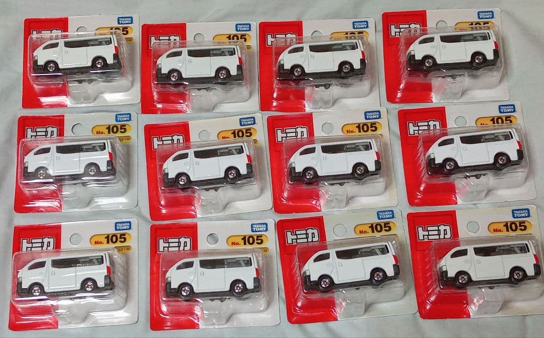 トミカ 日産 NV350キャラバン 12個セット
