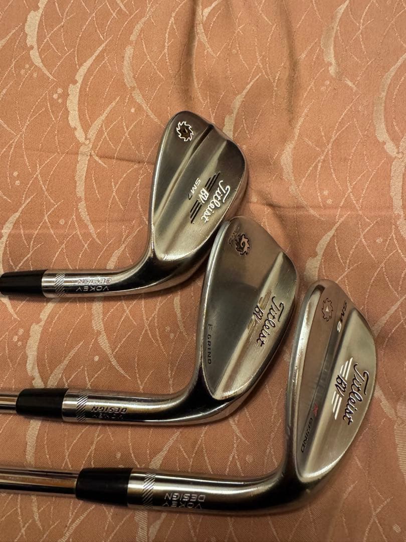【美品Titleist Vokey smコラボ ウェッジセット48 52 58度