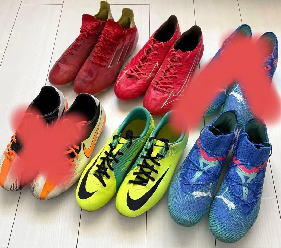 【残り5足】サッカースパイクNIKE MIZNO PUMA adidas