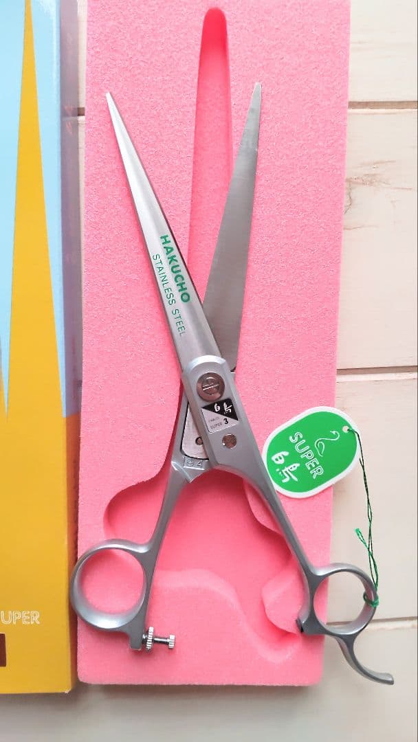 ②未使用 HAKUCHO 白鳥 SUPER 理美容鋏 散髪鋏 スーパー3 鋏
