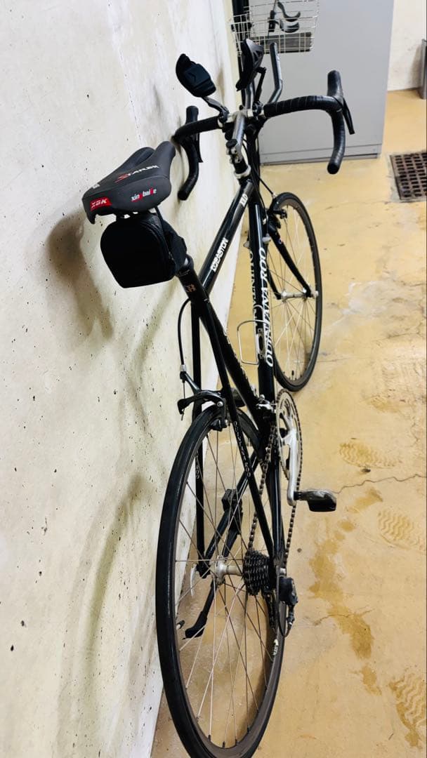 トライアスロン　ロードバイク ブラック
