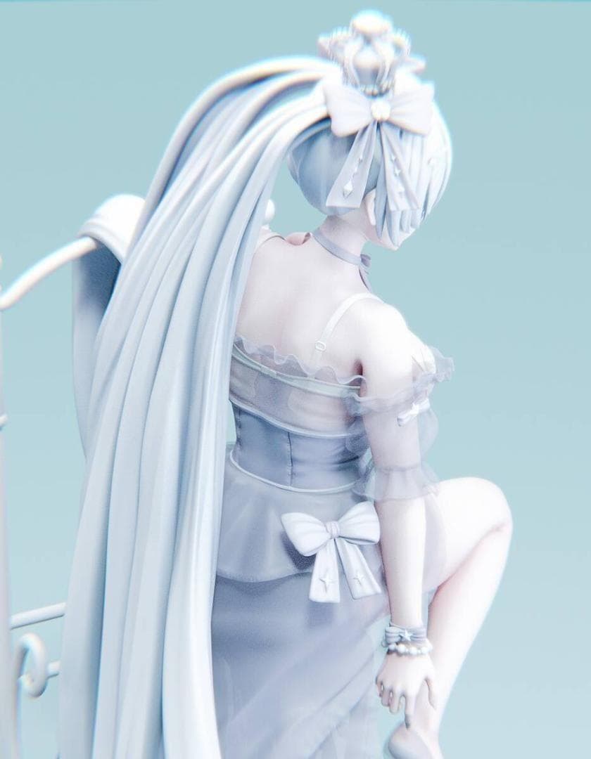 カ*リ様 シンデレラ NIKKE　勝利の女神　ニケ　1/7　20ｃｍ ガレキ 未