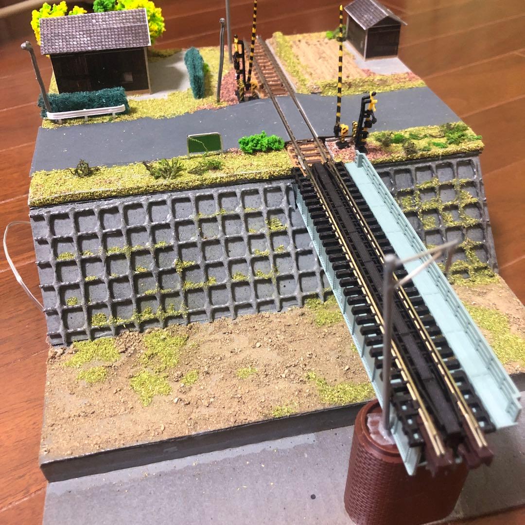 Nゲージ鉄道模型 ミニチュア風景セット