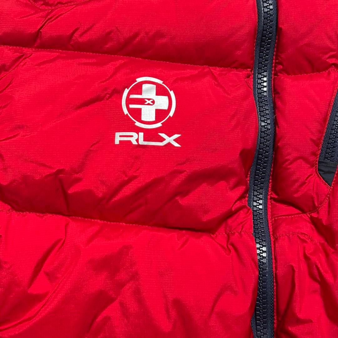 RLX ダウンジャケット　レッド　L フード脱着可