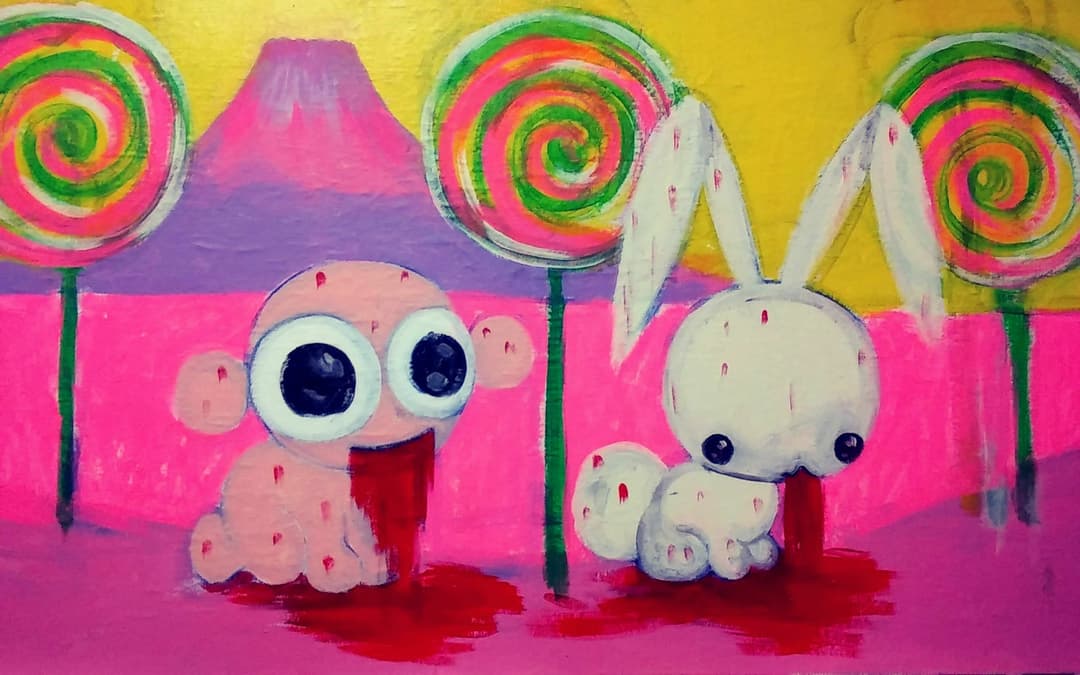 あさくら画廊の仲良し吐血☆