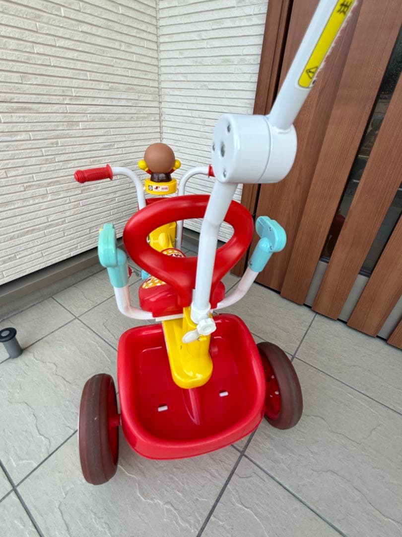 それいけ！アンパンマン オールインワンUPII 折りたたみ 三輪車　クリスマス