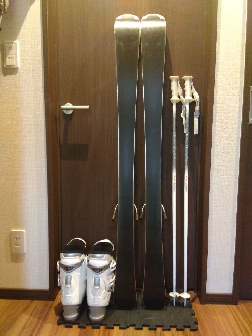 美品/SWALLOW/学生・レディース用/スキーセット/メンテ・WAX済み✔