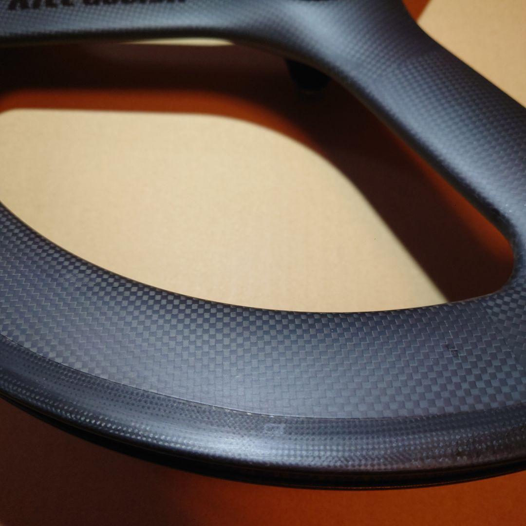 やす　Kitt design カーボンバトンホイール 　フロントリアセット