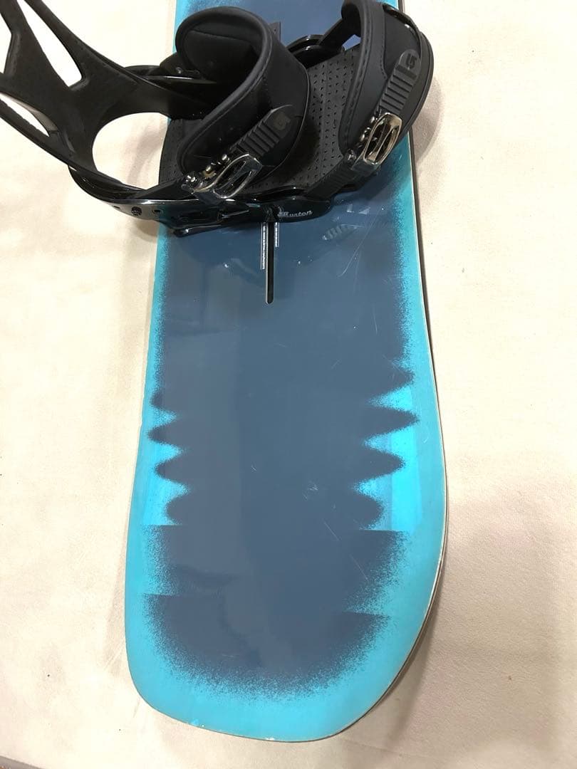 美品　スノーボード　Burton process 157セット　ケース付