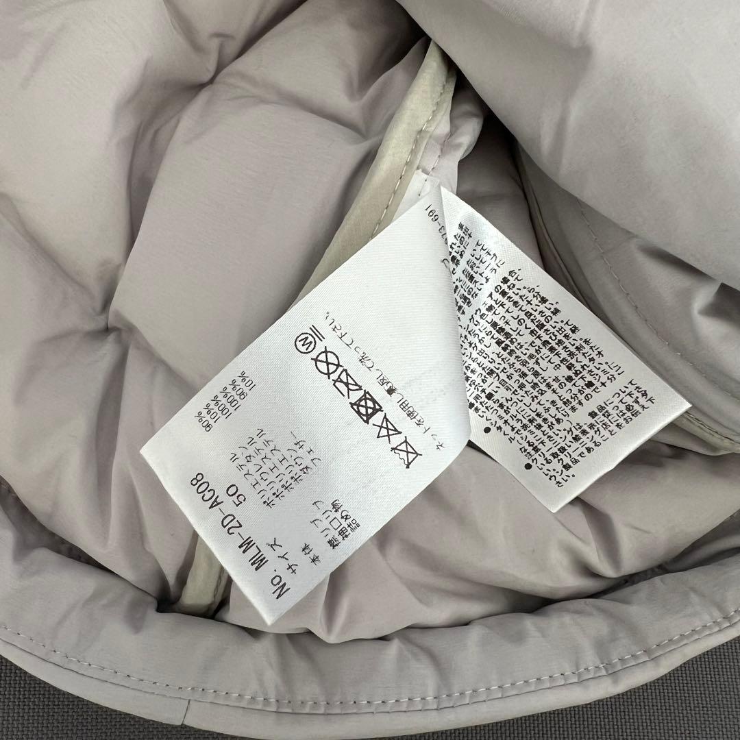 【新品】MARK&LONA マークアンドロナ　ダウンジャケット　プルオーバー　白