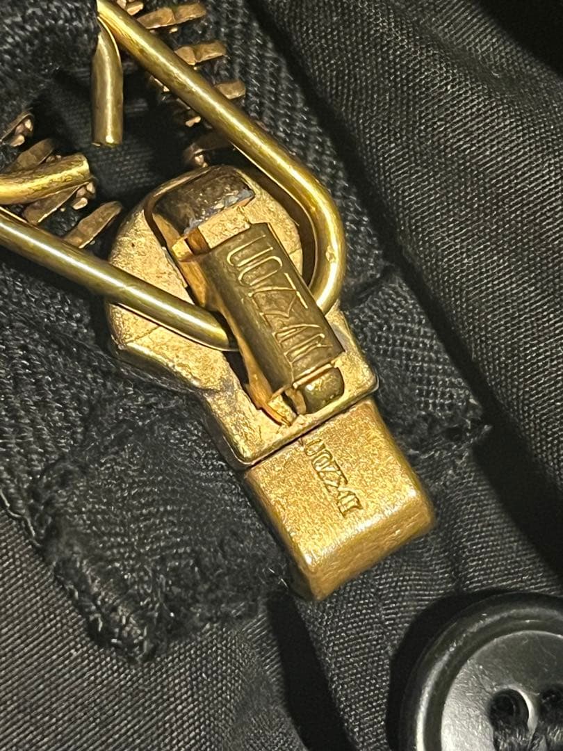 m-51 フィッシュテール　後染めブラック スーパーブラック　anytee