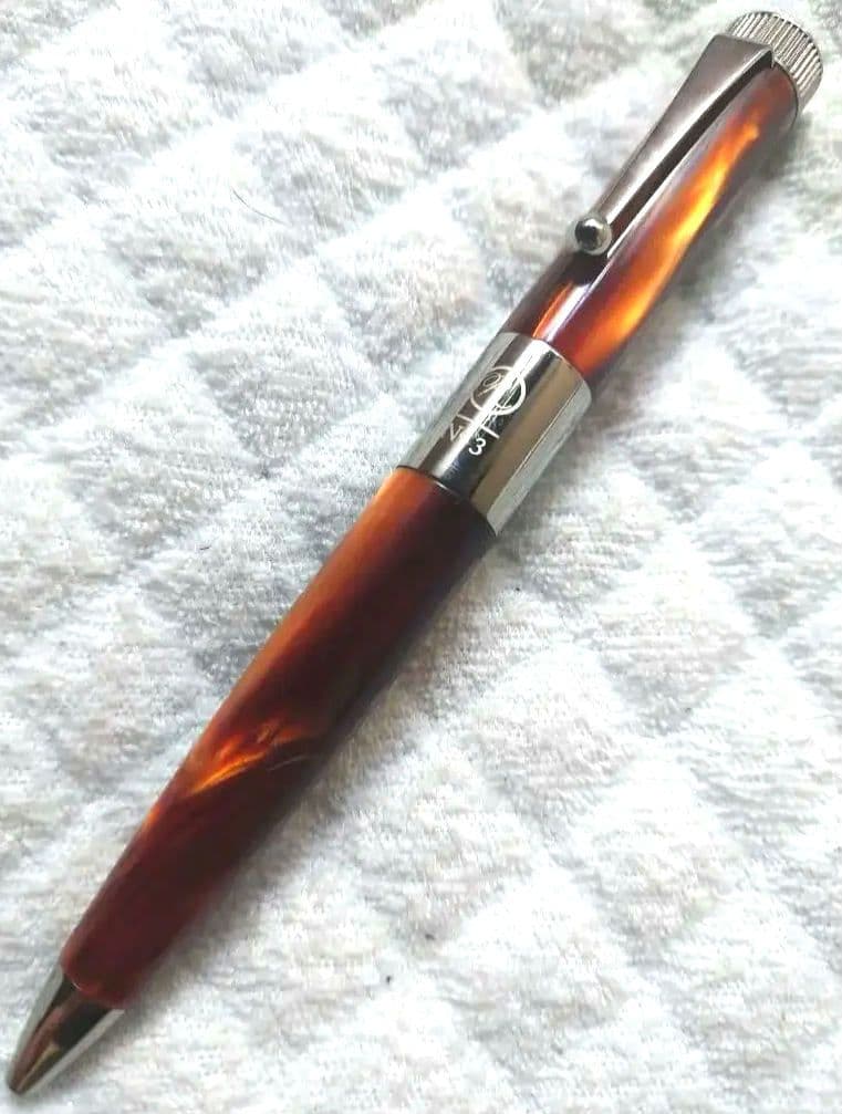 ROMEO No.3 太軸 ボールペン イタリアンアンバー